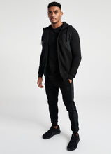 Load image into Gallery viewer, GK Charley Full Zip Tracksuit Top - Black