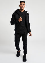 Load image into Gallery viewer, GK Charley Full Zip Tracksuit Top - Black