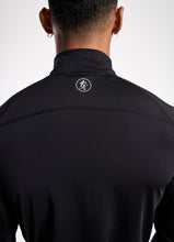 Load image into Gallery viewer, Gym King Sport Race 1/4 Zip Funnel Neck - Black