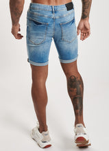 Load image into Gallery viewer, Gym King Denim Howard Shorts - Mid Wash
