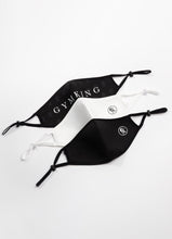 Load image into Gallery viewer, Gym King Nano Face Mask (3pk) - Black/White