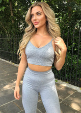 Load image into Gallery viewer, Gym King Sport Seamless Rib Bra - Grey