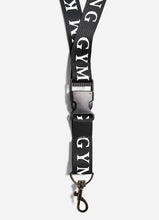 Load image into Gallery viewer, Gym King Lanyard - Black
