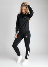 Load image into Gallery viewer, GK Sarah Poly Panel Tracksuit Top - Black
