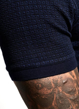 Load image into Gallery viewer, GK Victor Zip Polo - Navy
